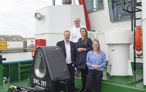 anja vrangager|Portræt af Anja Vrangager hos Hirtshals Havn